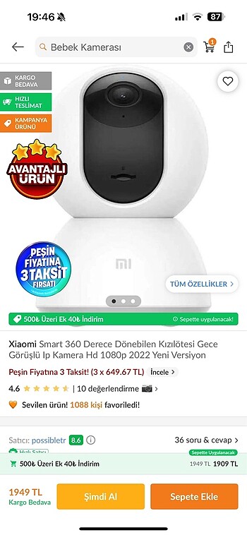 Bebek kamera