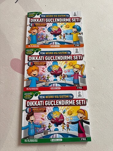  Dikkat güçlendirme seti