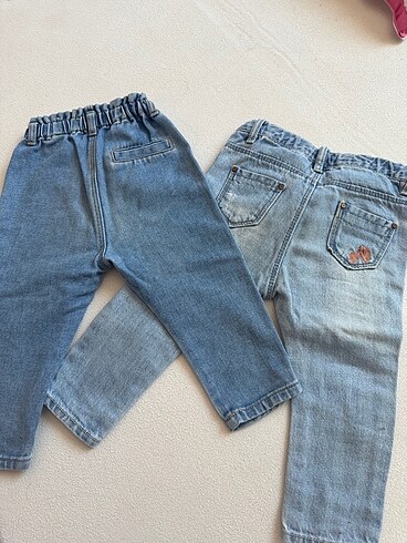 Kız çocuk jean - Görsel 5