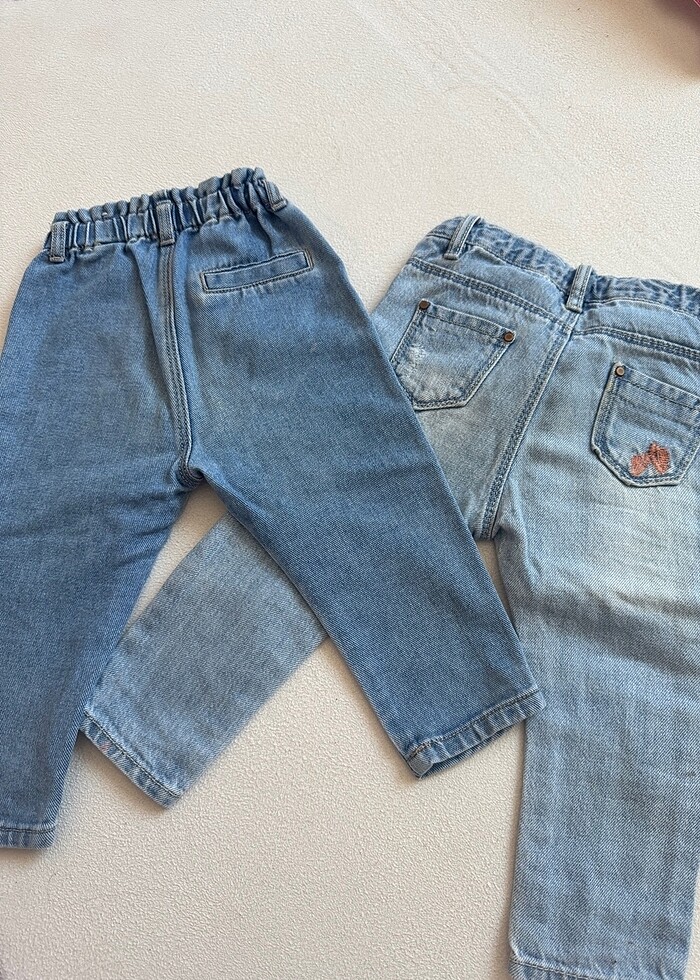 Kız çocuk jean - Görsel 5