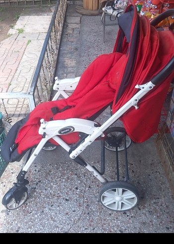 15-36 kg Beden Kırmızı Bebek Arabası