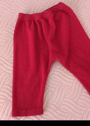Kız Çocuk Kırmızı polar alt - Görsel 3