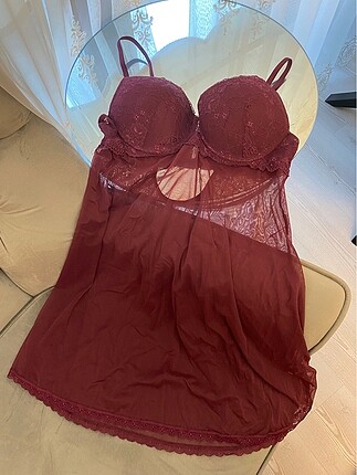 Gecelik(Bordo)