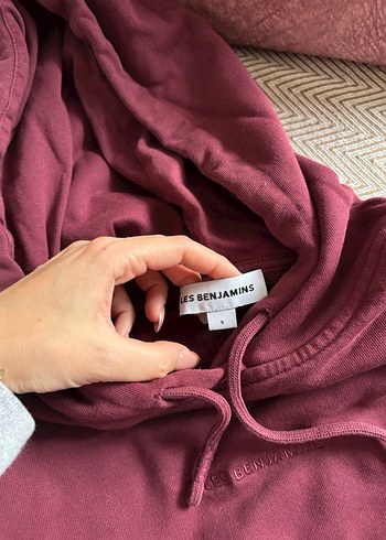 Bordo les benjamins  Sweatshirt - Görsel 4