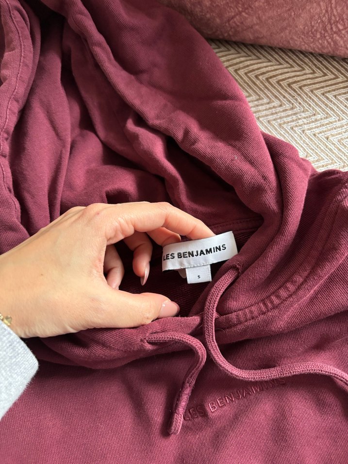 Bordo les benjamins  Sweatshirt - Görsel 4