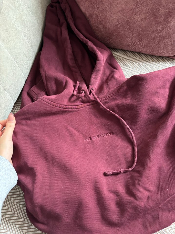 Bordo les benjamins  Sweatshirt - Görsel 3