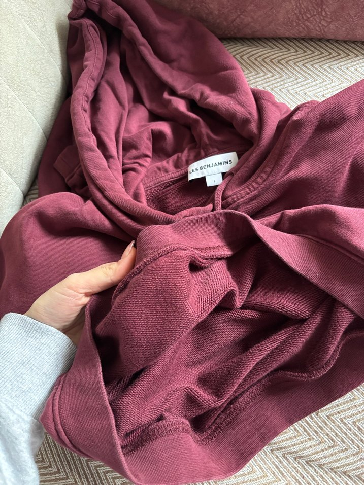 Bordo les benjamins  Sweatshirt - Görsel 5