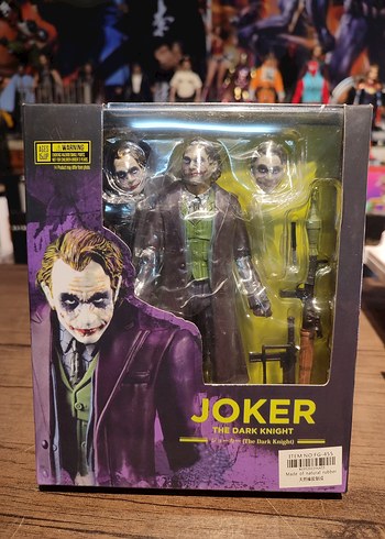 Joker The Dark Knight Aksiyon Figürü Siyah Bootleg