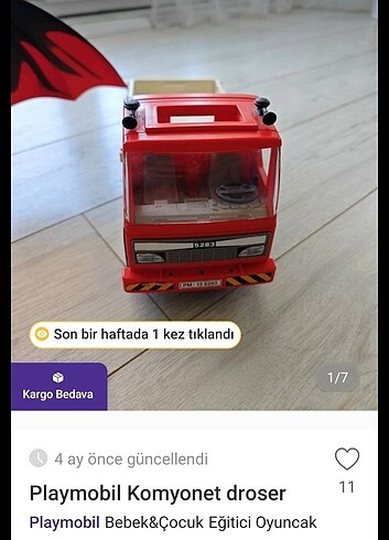 Playmobil Komyonet droser