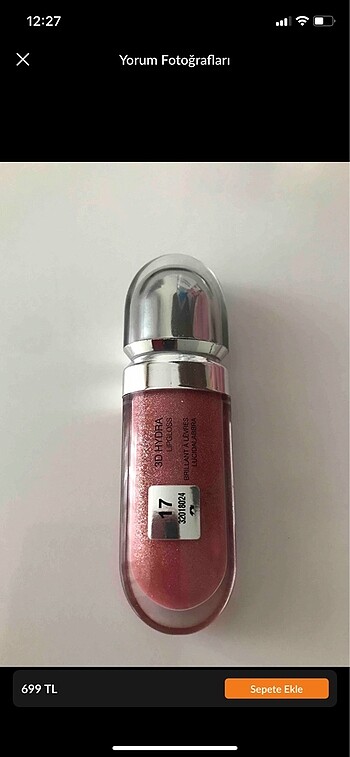 Kiko Kiko dudak parlatıcısı lipgloss
