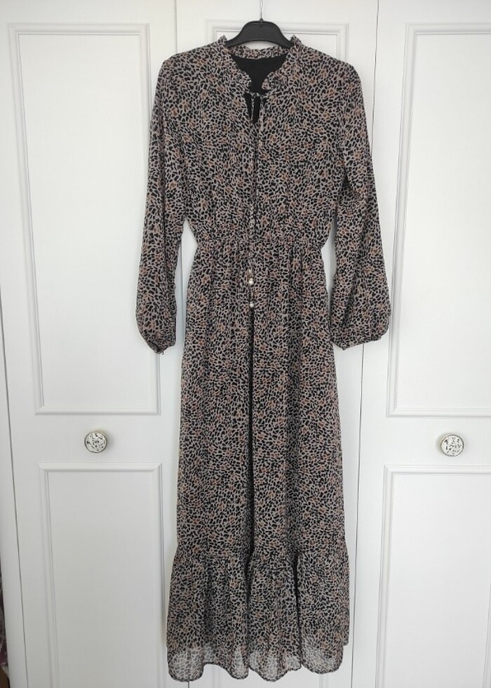 Şifon elbise - Görsel 3