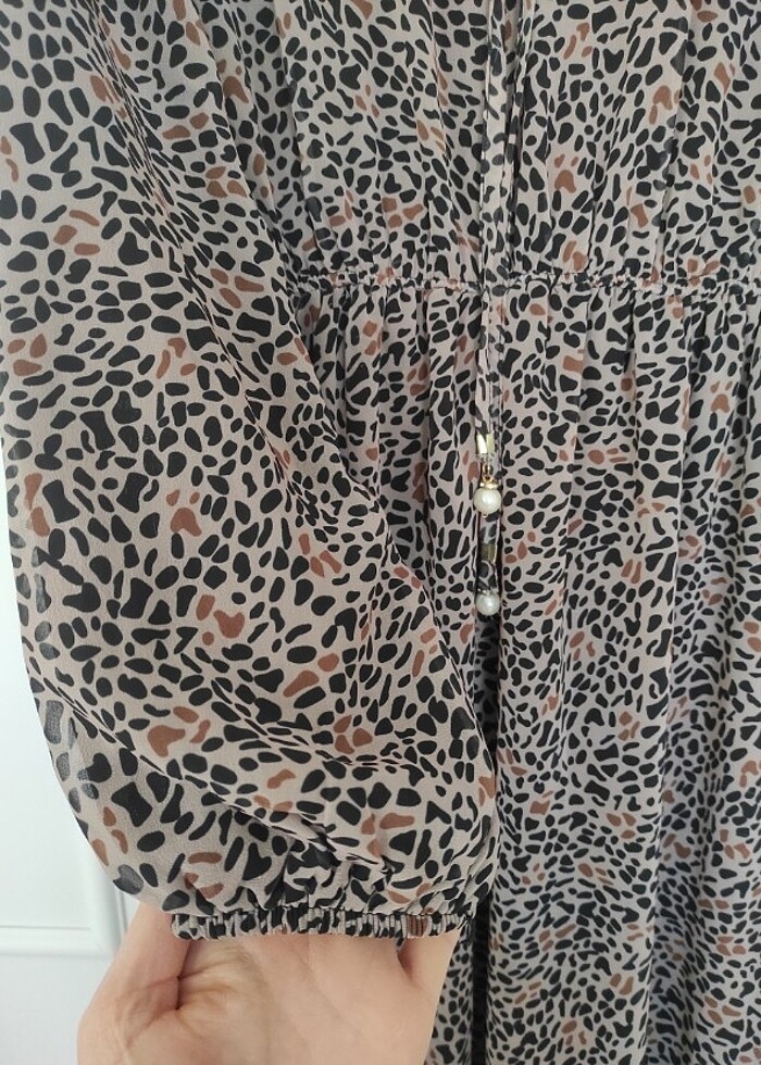 Şifon elbise - Görsel 2