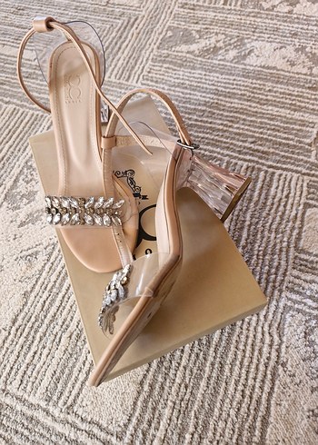 Taşlı  Topuklu  Ayakkabı - Görsel 2