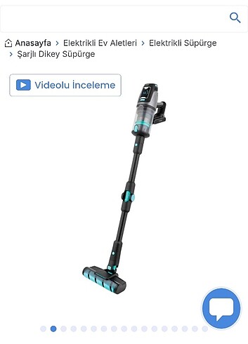 Beden Fakir Bolt X Plus Aqua 8472 Dikey Şarjlı Kablosuz Süpürge Moo sı