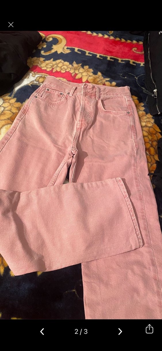 Pembe Bol Kesim Jean boyu 1.60 üstüne kısa gelebilir - Görsel 2