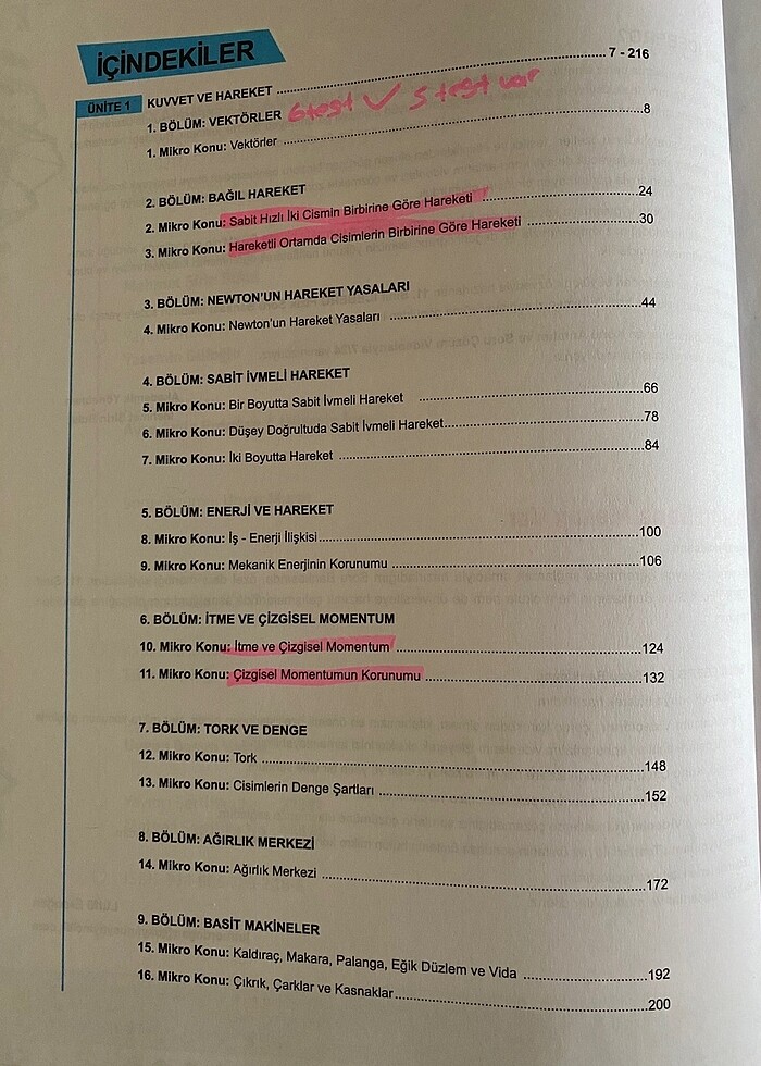Okyanus yayınları 11. Sınıf fizik soru bankası - Görsel 3