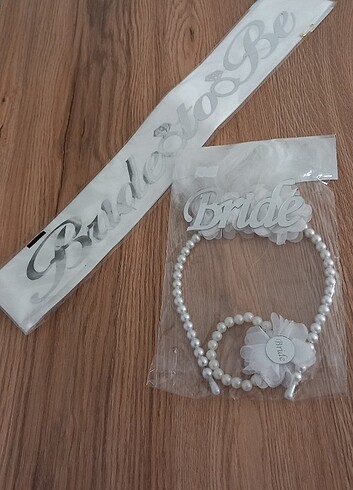 Bride To Be Taç Ve Kuşak 