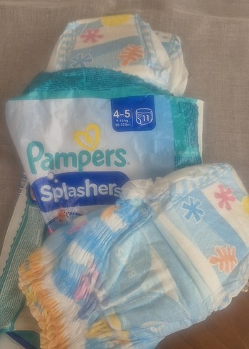 Pampers Splashers Bebek Mayo Bezi 4-5 Numara