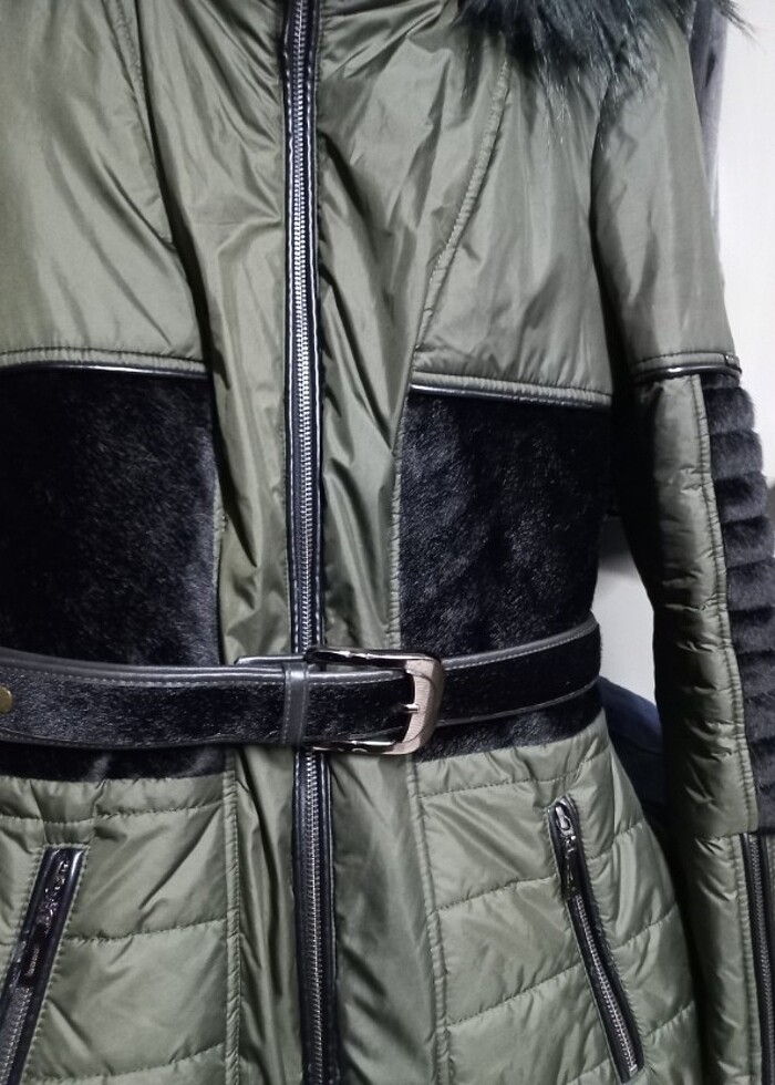 Zühre Marka Şişme Uzun Kaban - Görsel 2