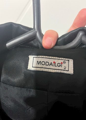 diğer Beden Kadın Siyah Kısa Kollu Blazer Ceket