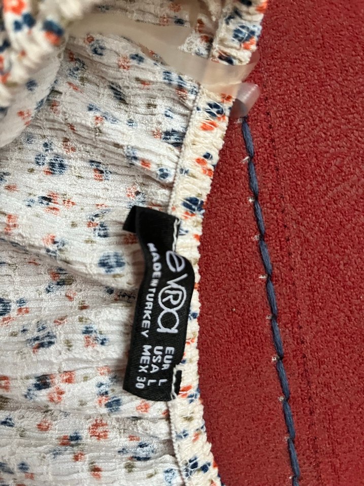 Çiçek Desenli Volanlı Mini Etek takımk - Görsel 3