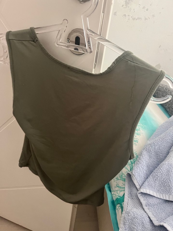 Addax Gri V Yaka Kadın Atlet - Görsel 2