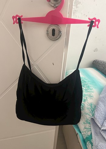 Siyah Drapeli Gösterişli Kadın Büstiyer - Görsel 2