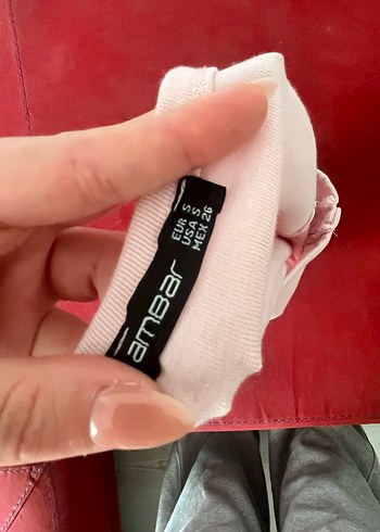 Düğmeli Pembe Kısa Kollu Tişört - Görsel 3