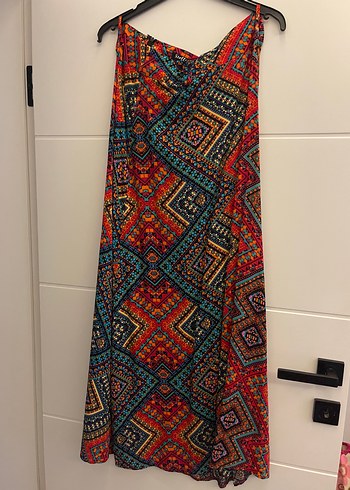 Boho, Etnik Desenli Uzun Kadın Etek