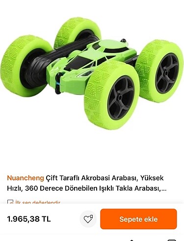 Beden Akrobasi arabası 4x4
