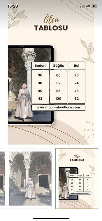 m Beden ten rengi Renk KİRALIK ABİYE
