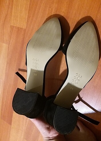38 Beden siyah Renk Siyah Klasik Topuklu Ayakkabı 