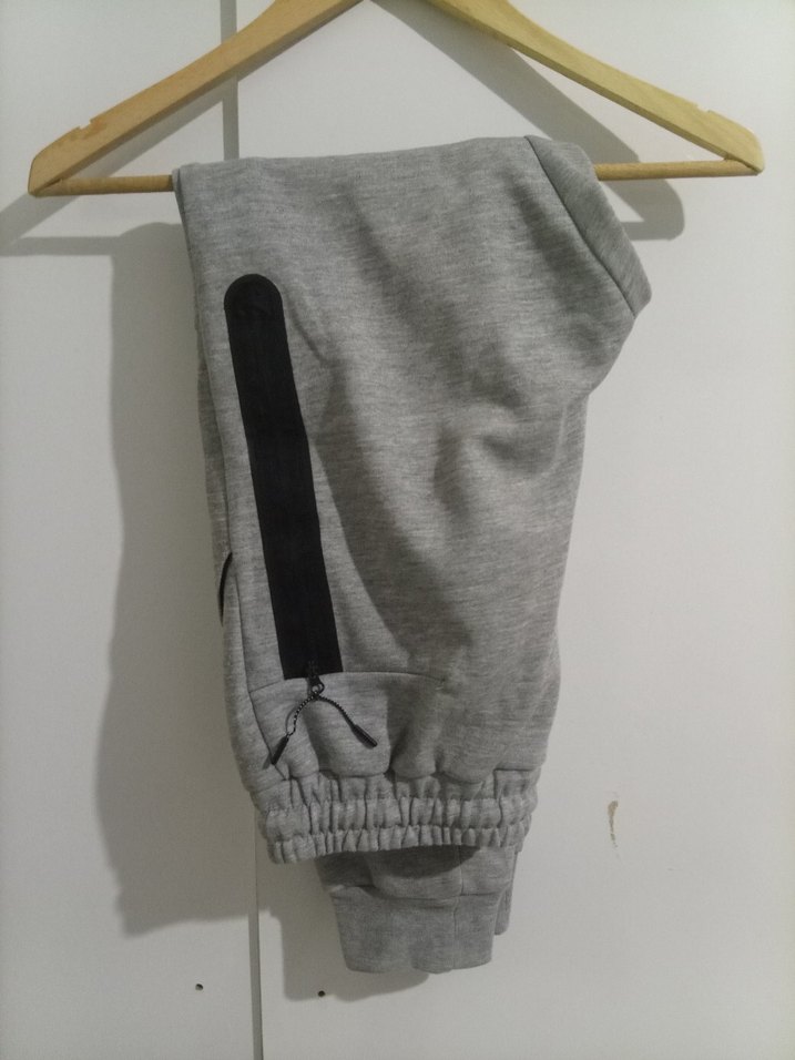 Nike tech Gri  Fermuarlı eşofman takımı - Görsel 3