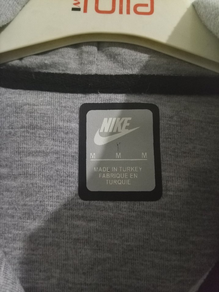 Nike tech Gri  Fermuarlı eşofman takımı - Görsel 2