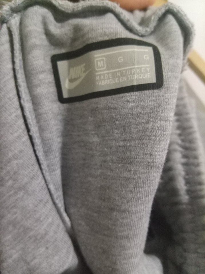 Nike tech Gri  Fermuarlı eşofman takımı - Görsel 5