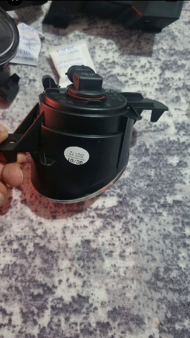 Siyah ve Gri Araç Far Aksesuar Seti - Görsel 5