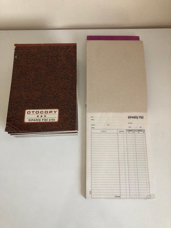 Otocopili Sipariş Fişi 2/50 - Görsel 2