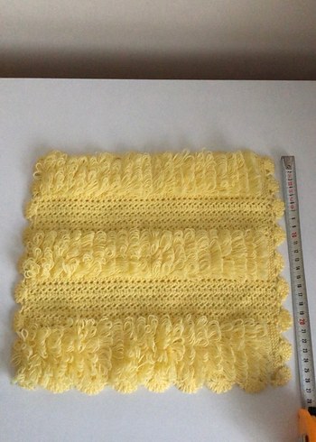 Sarı Renkli Banyo lifi - Görsel 3