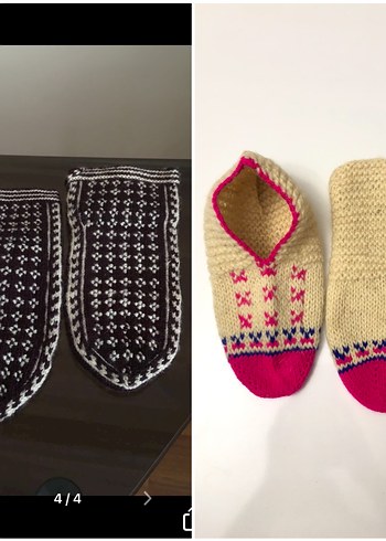 Çeyizlik örgü #çetik #patik #çorap - Görsel 2