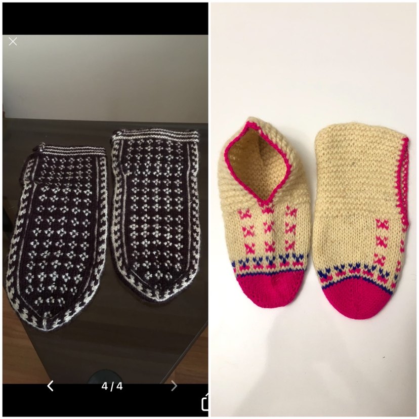 Çeyizlik örgü #çetik #patik #çorap - Görsel 2