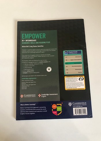 Cambridge Empower B1+ Intermediate Kitap - Görsel 2