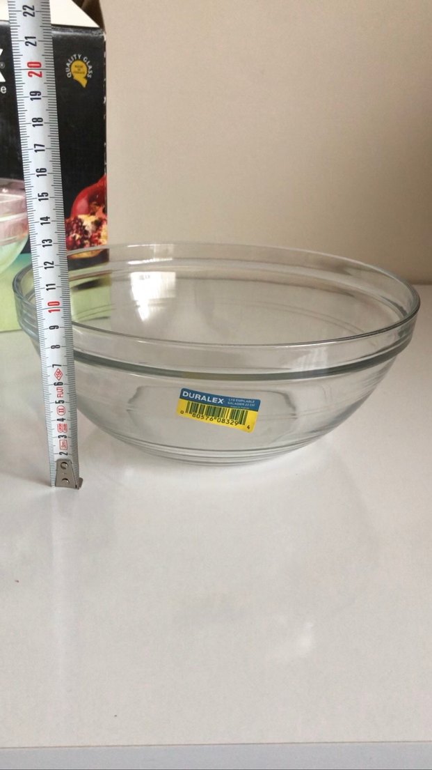 France Duralex Büyük Cam Kase - Görsel 5