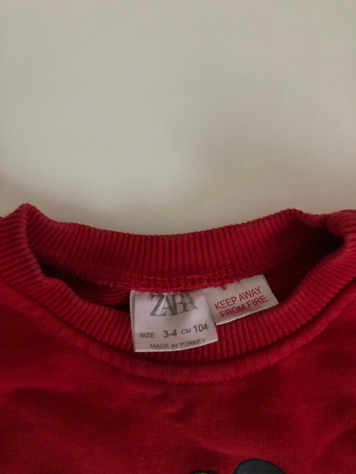 Zara 3-4 Yaş Erkek Çocuk Sweatshirt - Görsel 4