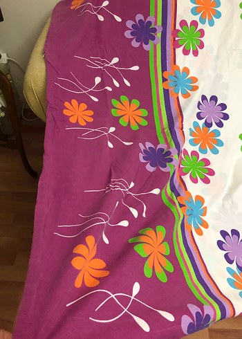 Çiçek Desenli Yorgan Kılıfı Tek Kişilik - Görsel 2