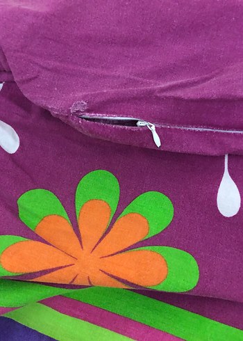 Çiçek Desenli Yorgan Kılıfı Tek Kişilik - Görsel 5