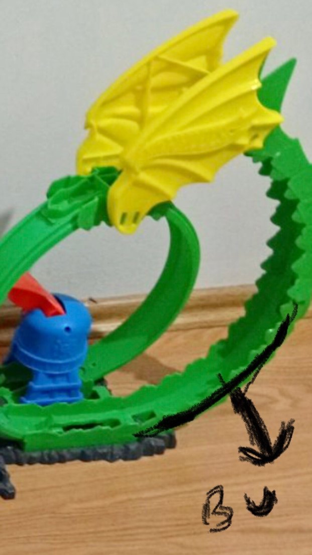 Hotwheels ejderha seti parcası - Görsel 3