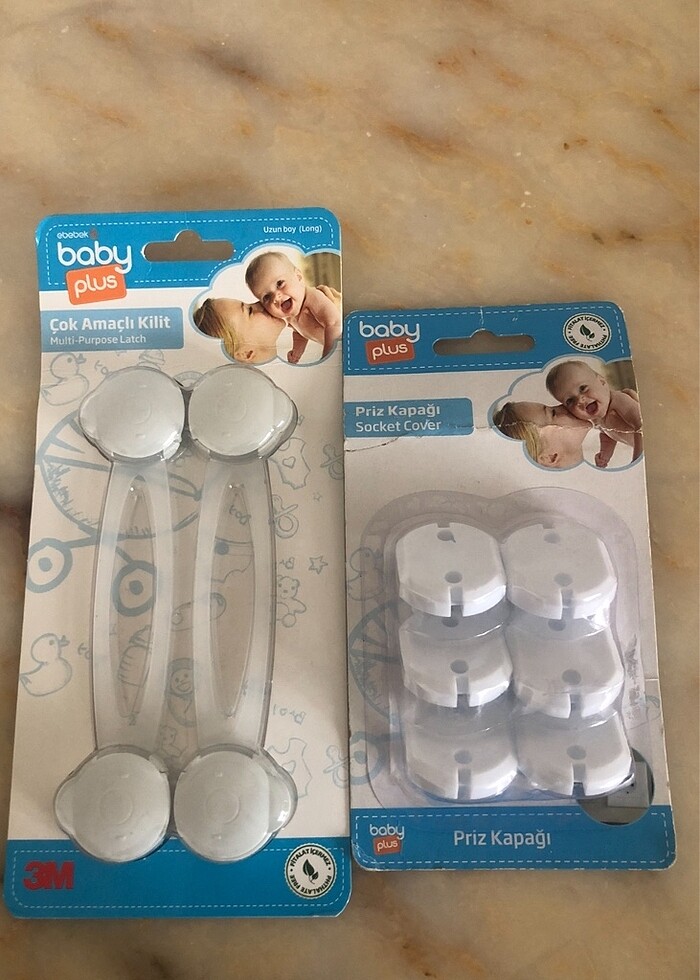 Çoçuk güvenlik Çekmece dolap kilidi piriz ka - Görsel 3