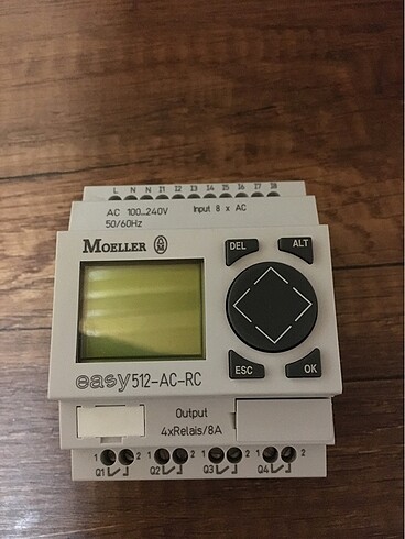Eaton moller serisi easy 512-ac-rc 240v Ac kontrol rölesi