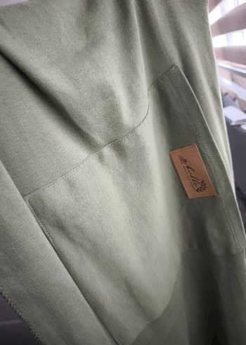 Haki Renkli Bebek Kanguru Sling - Görsel 6