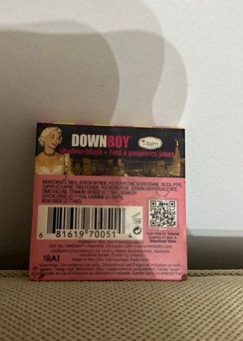 Beden Renk The balm downboy allık